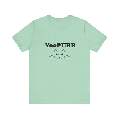 Yooper Cat Lover Unisex Jersey Short Sleeve Tee