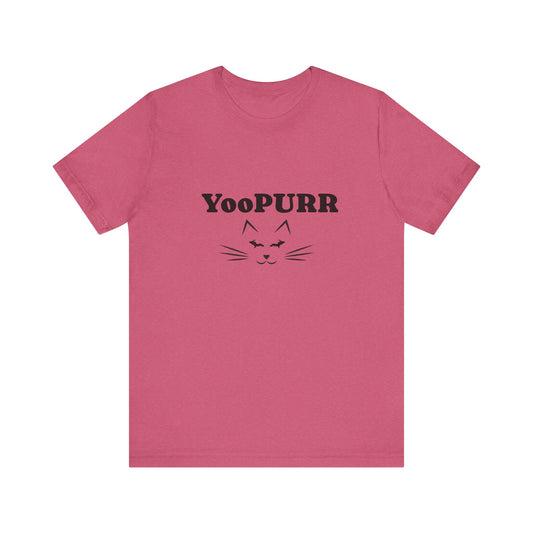 Yooper Cat Lover Unisex Jersey Short Sleeve Tee