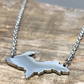 UP Outline Statement pendant Silver